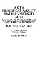 Akta Filozofické fakulty Pražské univerzity